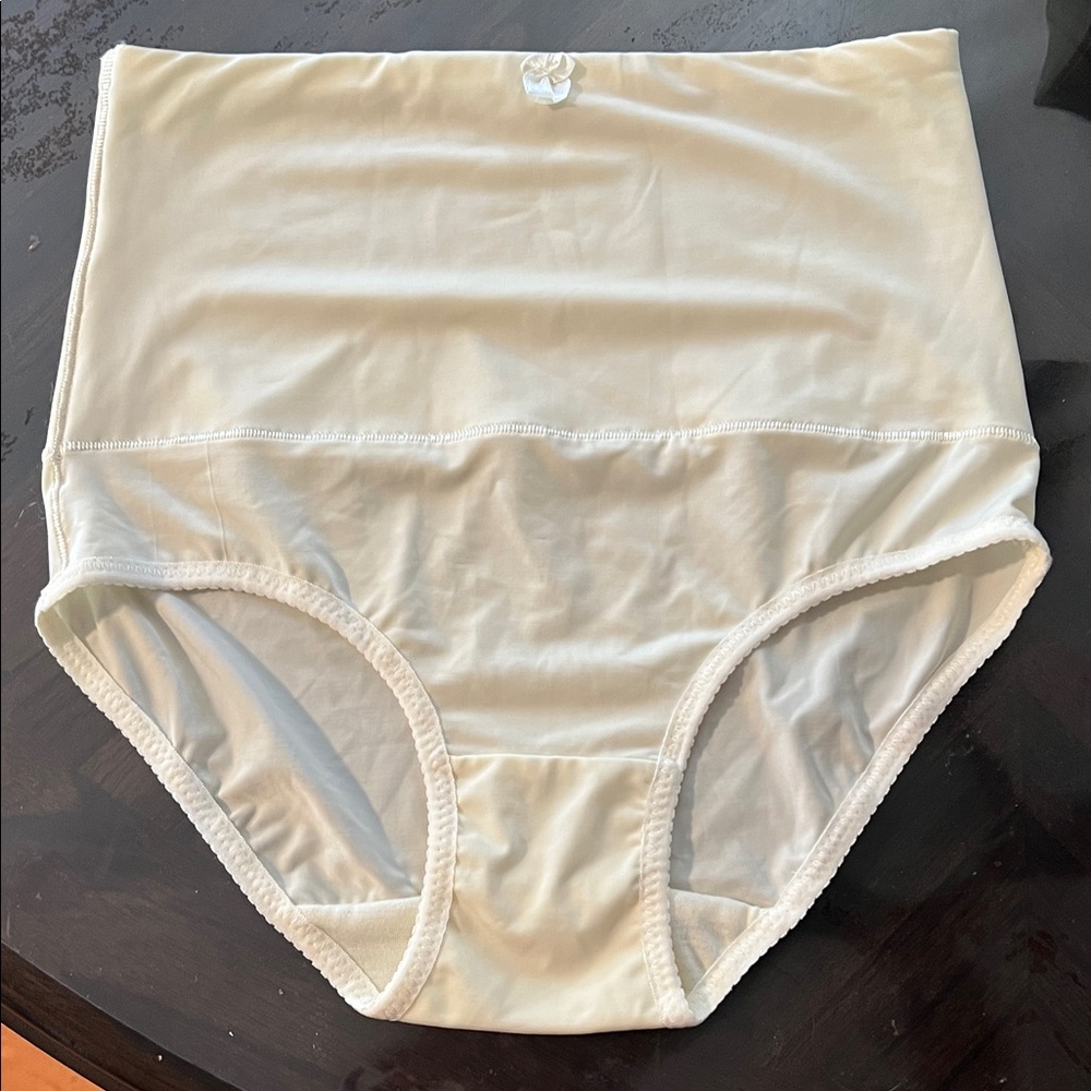 High-Waisted Cream Shapewear briefs 5/$20